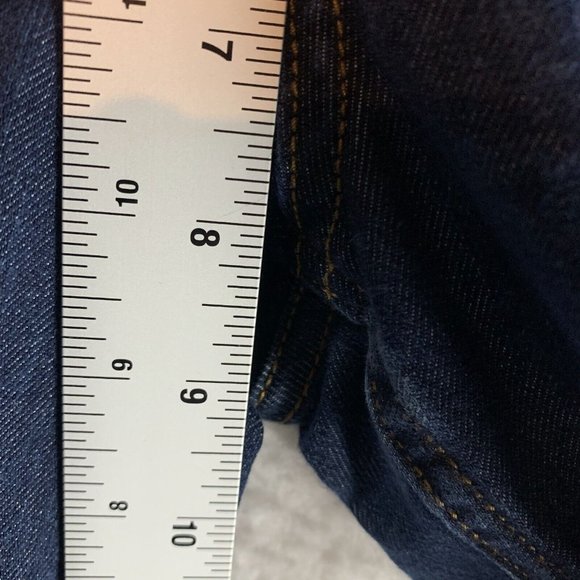 Lands' End Canvas Jeans Women's 31 Blue Denim Stretch Super Slim Fit Skinny 7878 - Picture 3 of 9